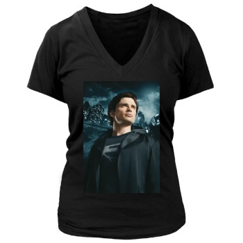 Smallville (2001) Women's Deep V-Neck TShirt