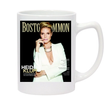 Heidi Klum 14oz White Statesman Mug