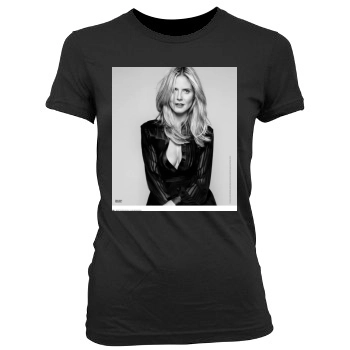 Heidi Klum Women's Junior Cut Crewneck T-Shirt