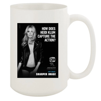 Heidi Klum 15oz White Mug