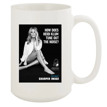 Heidi Klum 15oz White Mug