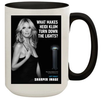 Heidi Klum 15oz Colored Inner & Handle Mug