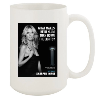 Heidi Klum 15oz White Mug