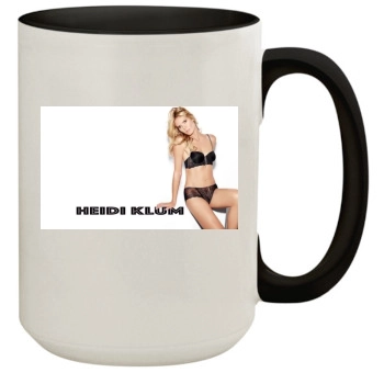 Heidi Klum 15oz Colored Inner & Handle Mug