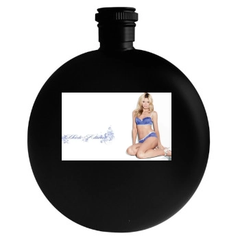 Heidi Klum Round Flask