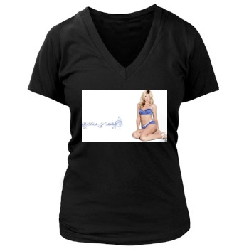 Heidi Klum Women's Deep V-Neck TShirt