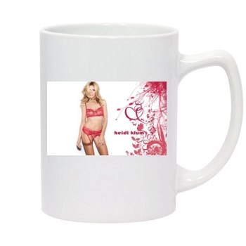 Heidi Klum 14oz White Statesman Mug