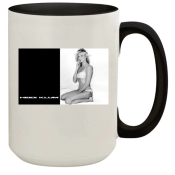 Heidi Klum 15oz Colored Inner & Handle Mug