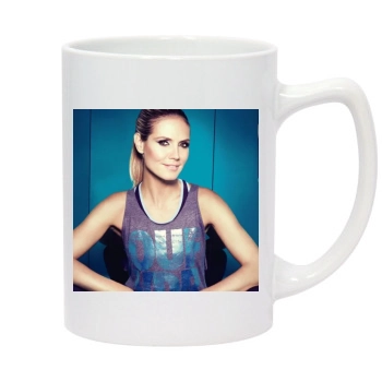 Heidi Klum 14oz White Statesman Mug