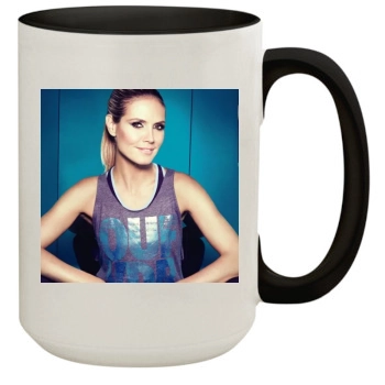 Heidi Klum 15oz Colored Inner & Handle Mug