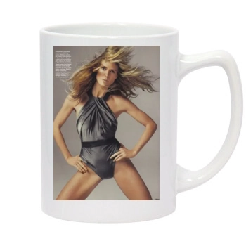 Heidi Klum 14oz White Statesman Mug