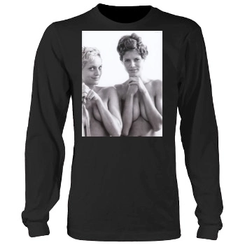 Heidi Klum Men's Heavy Long Sleeve TShirt