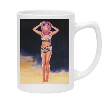 Heidi Klum 14oz White Statesman Mug