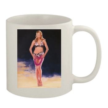 Heidi Klum 11oz White Mug