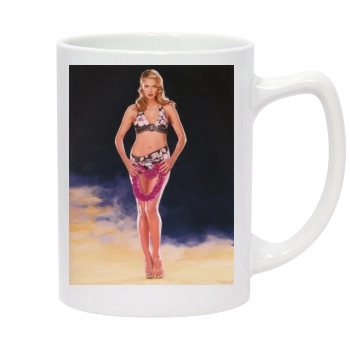 Heidi Klum 14oz White Statesman Mug