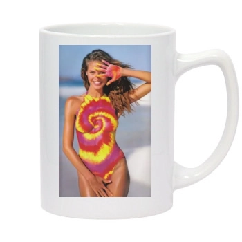 Heidi Klum 14oz White Statesman Mug