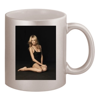 Heidi Klum 11oz Metallic Silver Mug