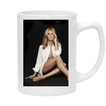 Heidi Klum 14oz White Statesman Mug