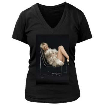 Heidi Klum Women's Deep V-Neck TShirt