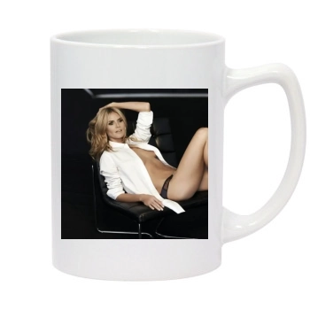 Heidi Klum 14oz White Statesman Mug