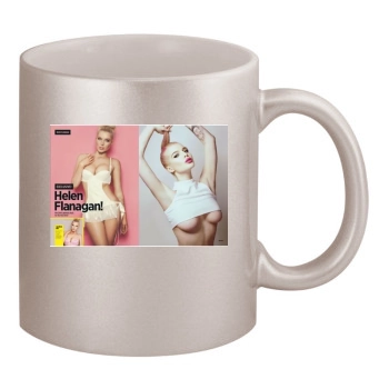 Helen Flanagan 11oz Metallic Silver Mug