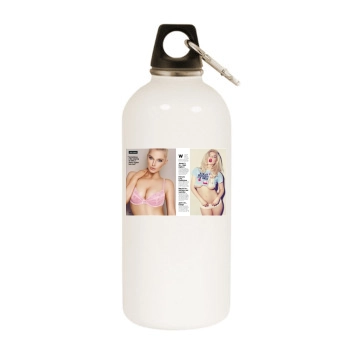 Helen Flanagan White Water Bottle With Carabiner