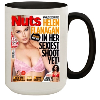 Helen Flanagan 15oz Colored Inner & Handle Mug