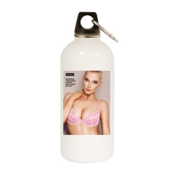 Helen Flanagan White Water Bottle With Carabiner