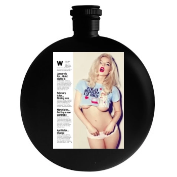 Helen Flanagan Round Flask