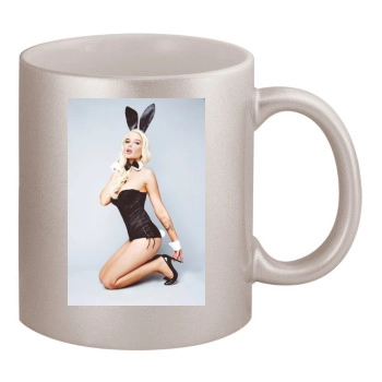 Helen Flanagan 11oz Metallic Silver Mug