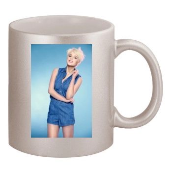 Helen Flanagan 11oz Metallic Silver Mug