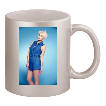 Helen Flanagan 11oz Metallic Silver Mug