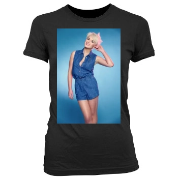 Helen Flanagan Women's Junior Cut Crewneck T-Shirt