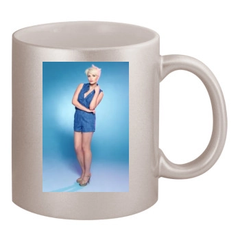 Helen Flanagan 11oz Metallic Silver Mug