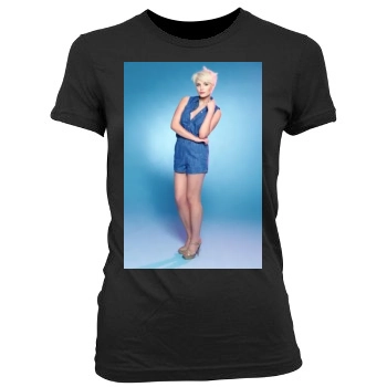 Helen Flanagan Women's Junior Cut Crewneck T-Shirt