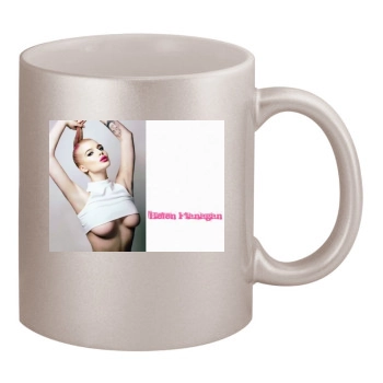 Helen Flanagan 11oz Metallic Silver Mug