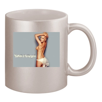 Helen Flanagan 11oz Metallic Silver Mug