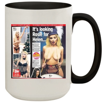 Helen Flanagan 15oz Colored Inner & Handle Mug