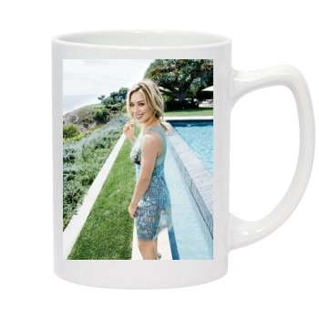 Hilary Duff 14oz White Statesman Mug