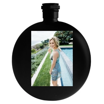 Hilary Duff Round Flask