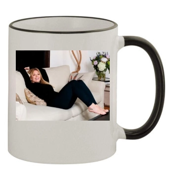 Hilary Duff 11oz Colored Rim & Handle Mug