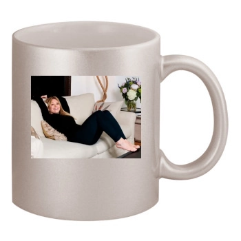 Hilary Duff 11oz Metallic Silver Mug