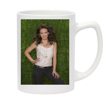 Hilary Duff 14oz White Statesman Mug