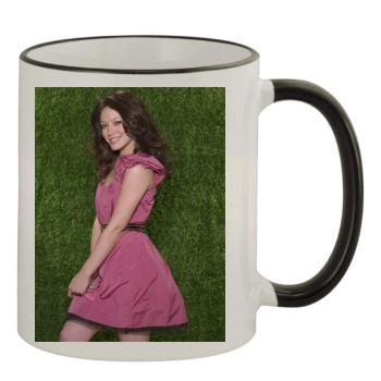 Hilary Duff 11oz Colored Rim & Handle Mug