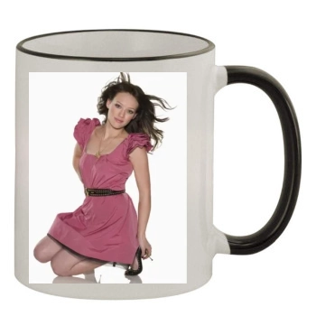 Hilary Duff 11oz Colored Rim & Handle Mug