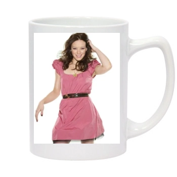 Hilary Duff 14oz White Statesman Mug