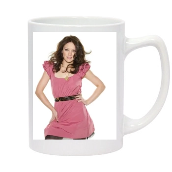 Hilary Duff 14oz White Statesman Mug