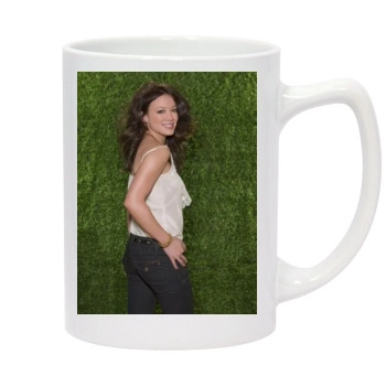 Hilary Duff 14oz White Statesman Mug