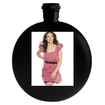 Hilary Duff Round Flask