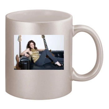 Hilary Duff 11oz Metallic Silver Mug